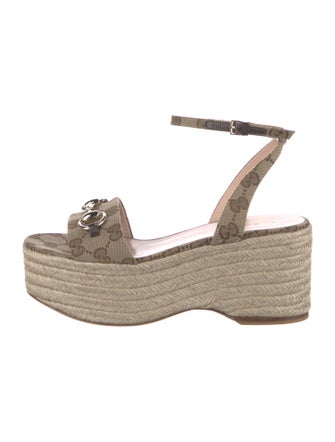 Gucci GG Canvas Canvas Espadrilles