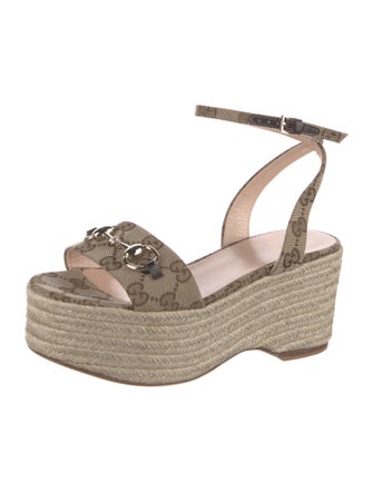 Gucci GG Canvas Canvas Espadrilles