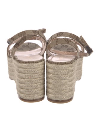 Gucci GG Canvas Canvas Espadrilles