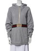 Gucci Web Accent Crew Neck Hoodie