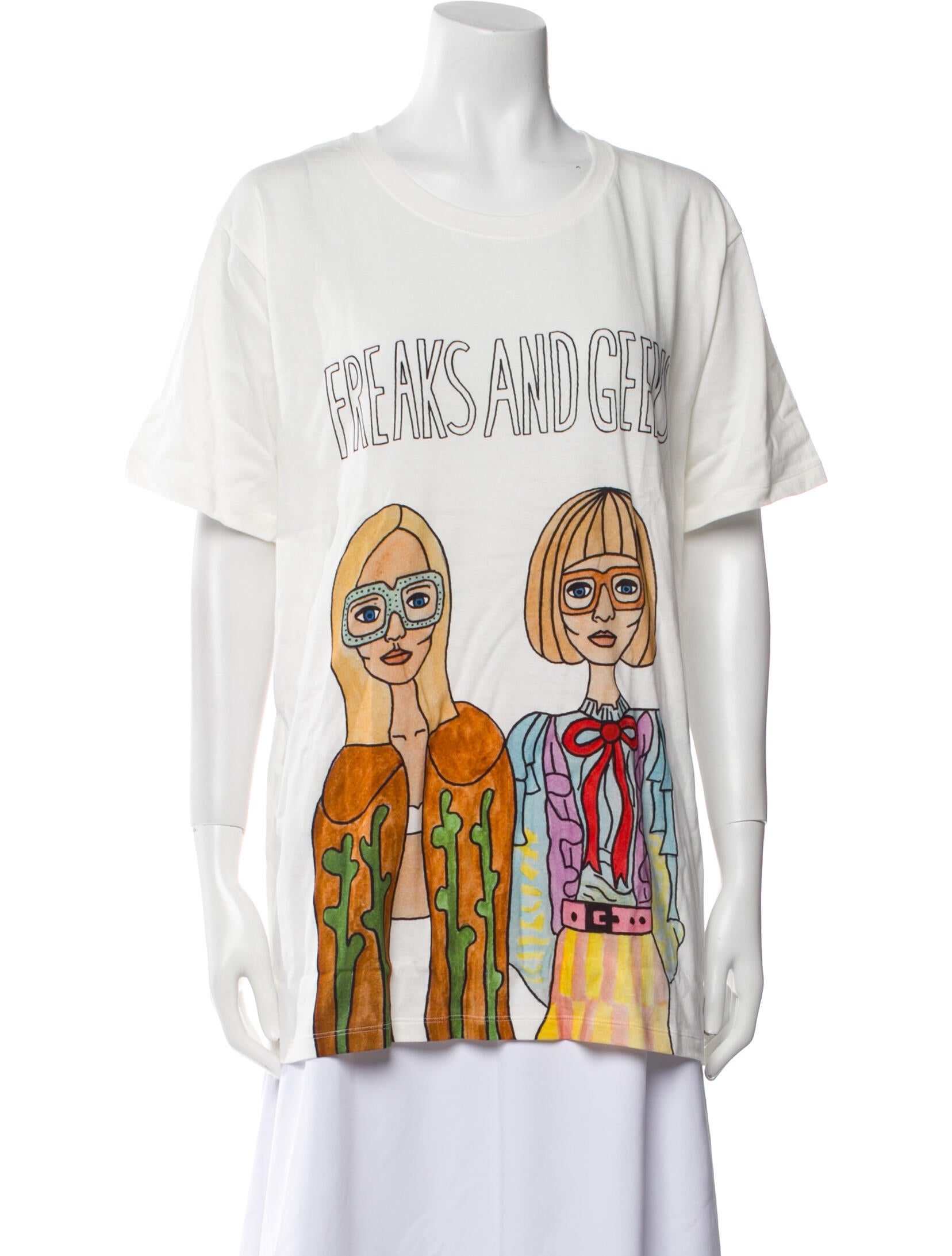 Angelica Hicks x Gucci 2017 Graphic Print T-Shirt w/ Tags