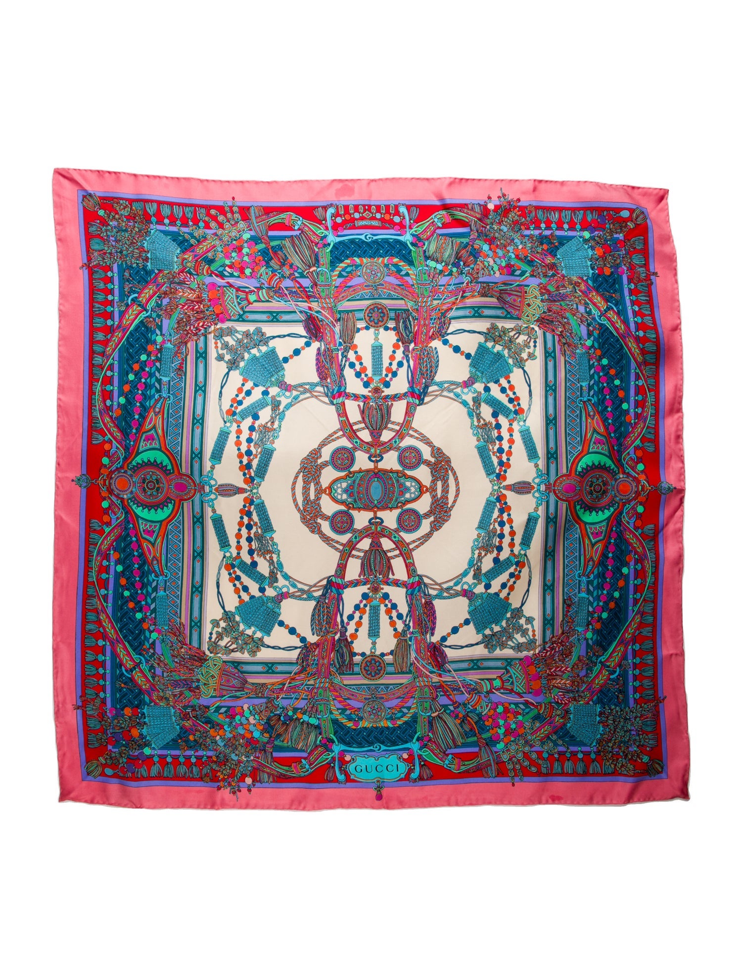 Gucci Silk Printed Scarf
