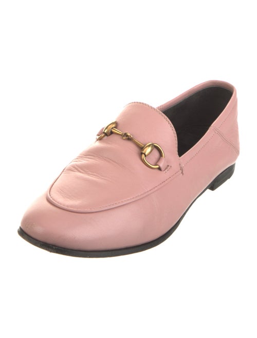 Gucci Horsebit Accent Leather Loafers