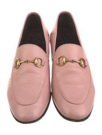 Gucci Horsebit Accent Leather Loafers