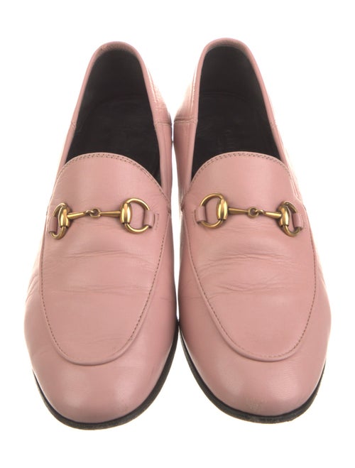 Gucci Horsebit Accent Leather Loafers