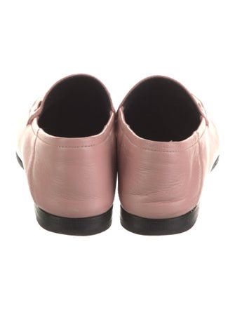 Gucci Horsebit Accent Leather Loafers