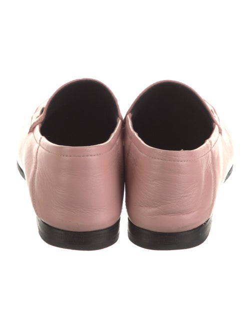 Gucci Horsebit Accent Leather Loafers