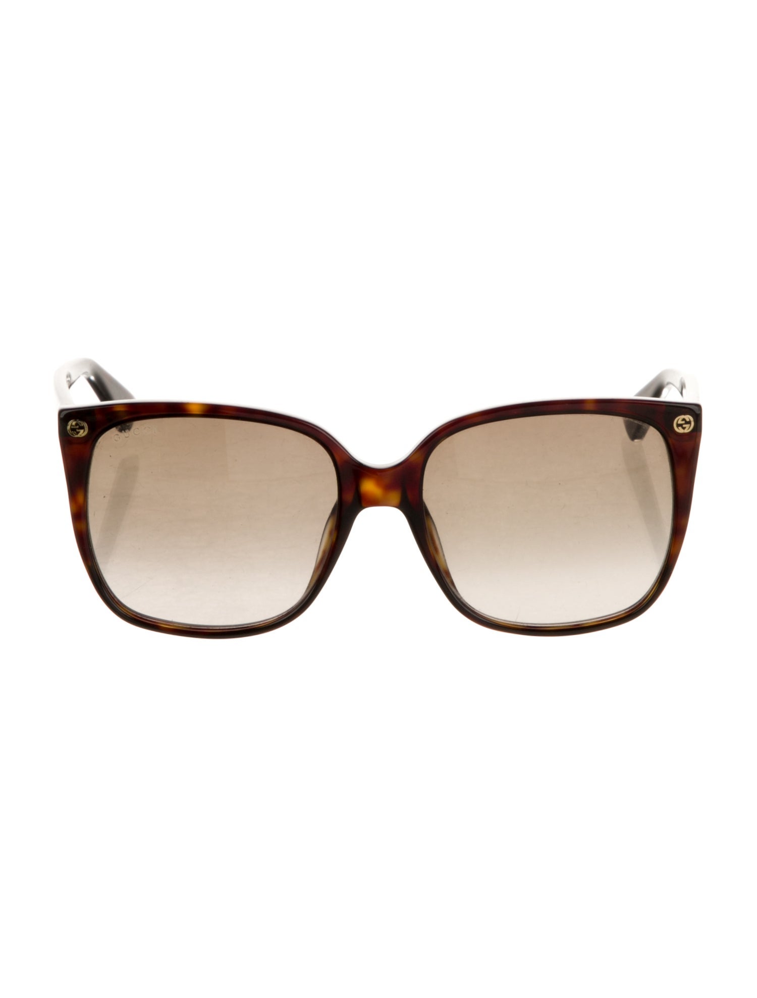 Gucci Interlocking G Logo Oversize Sunglasses