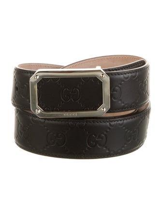 Gucci GG Signature Leather Belt