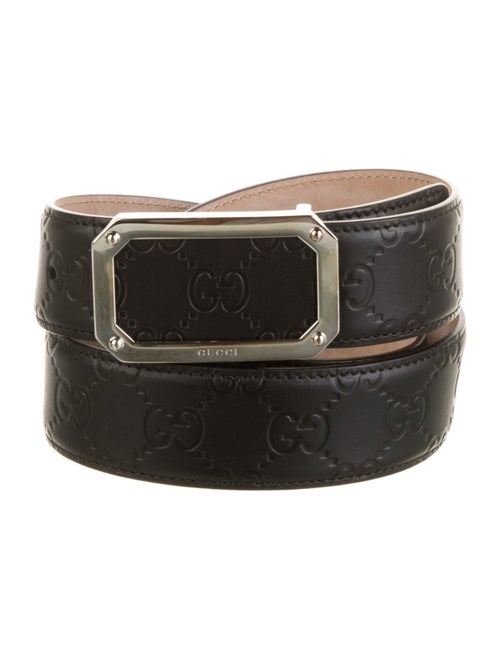 Gucci GG Signature Leather Belt
