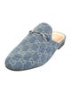 Gucci GG Denim Denim Mules