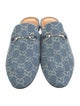 Gucci GG Denim Denim Mules