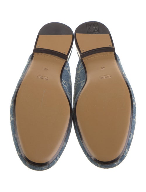 Gucci GG Denim Denim Mules