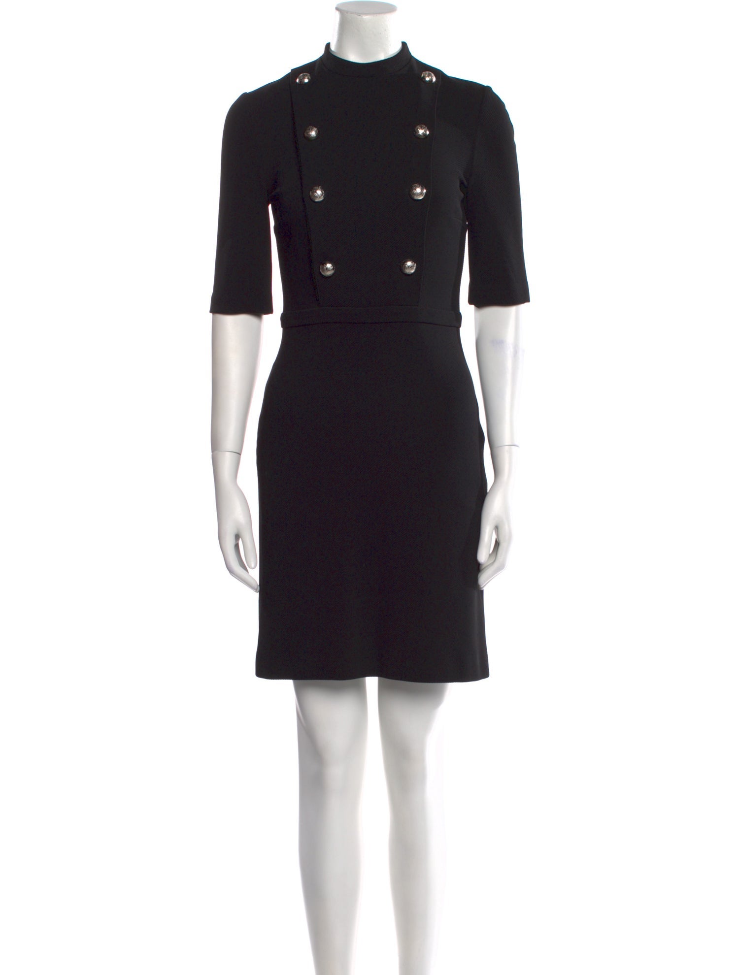 Gucci Mock Neck Mini Dress