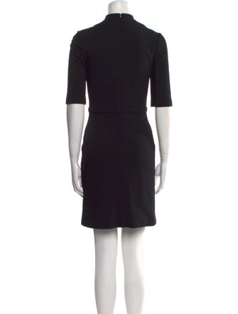 Gucci Mock Neck Mini Dress