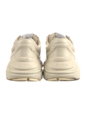 Gucci Leather Printed Sneakers