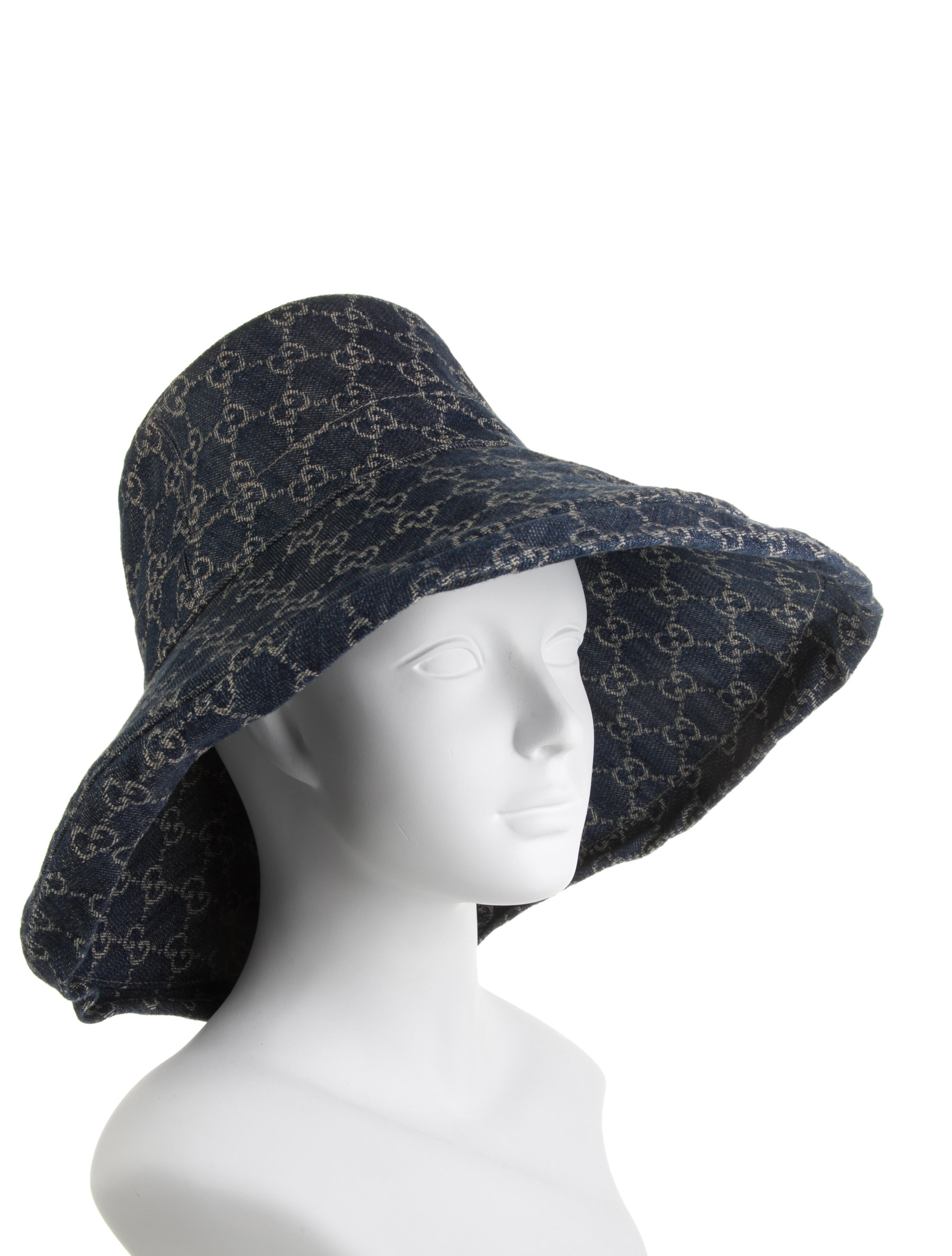 Gucci Monogram Sunhat Size M