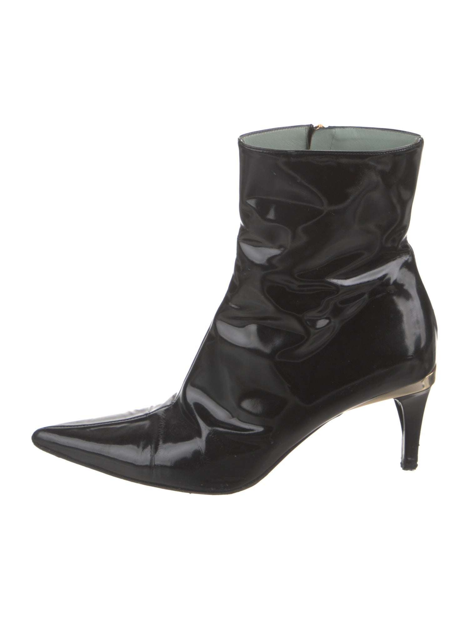 Gucci Patent Leather Boots