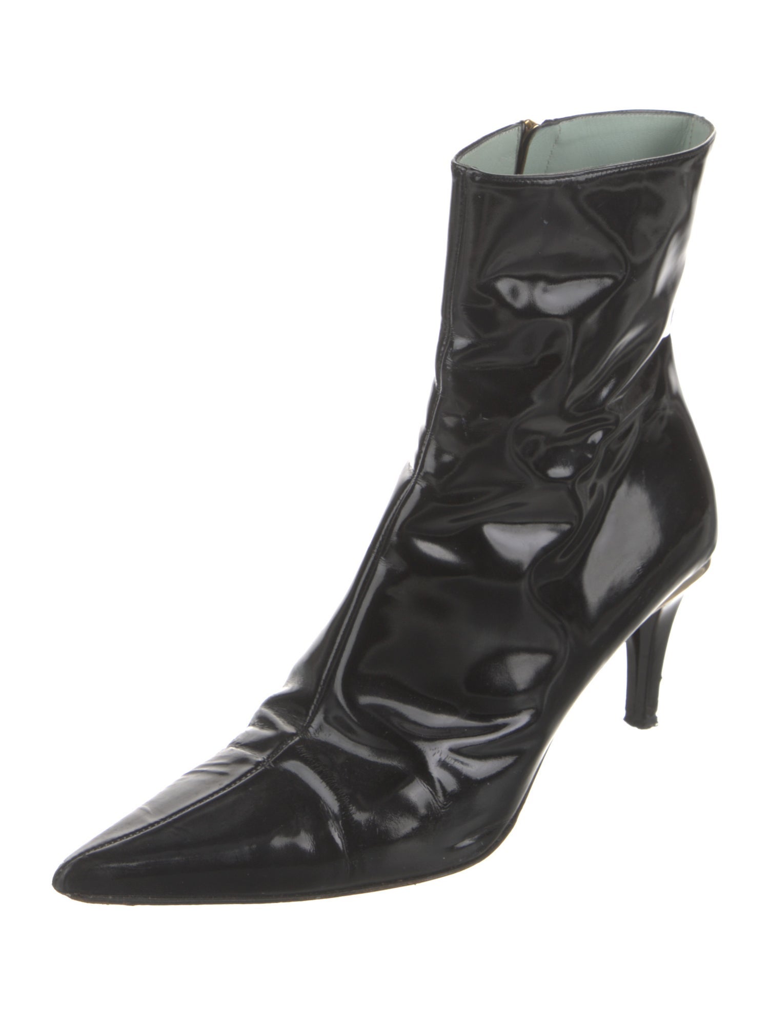 Gucci Patent Leather Boots