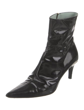 Gucci Patent Leather Boots