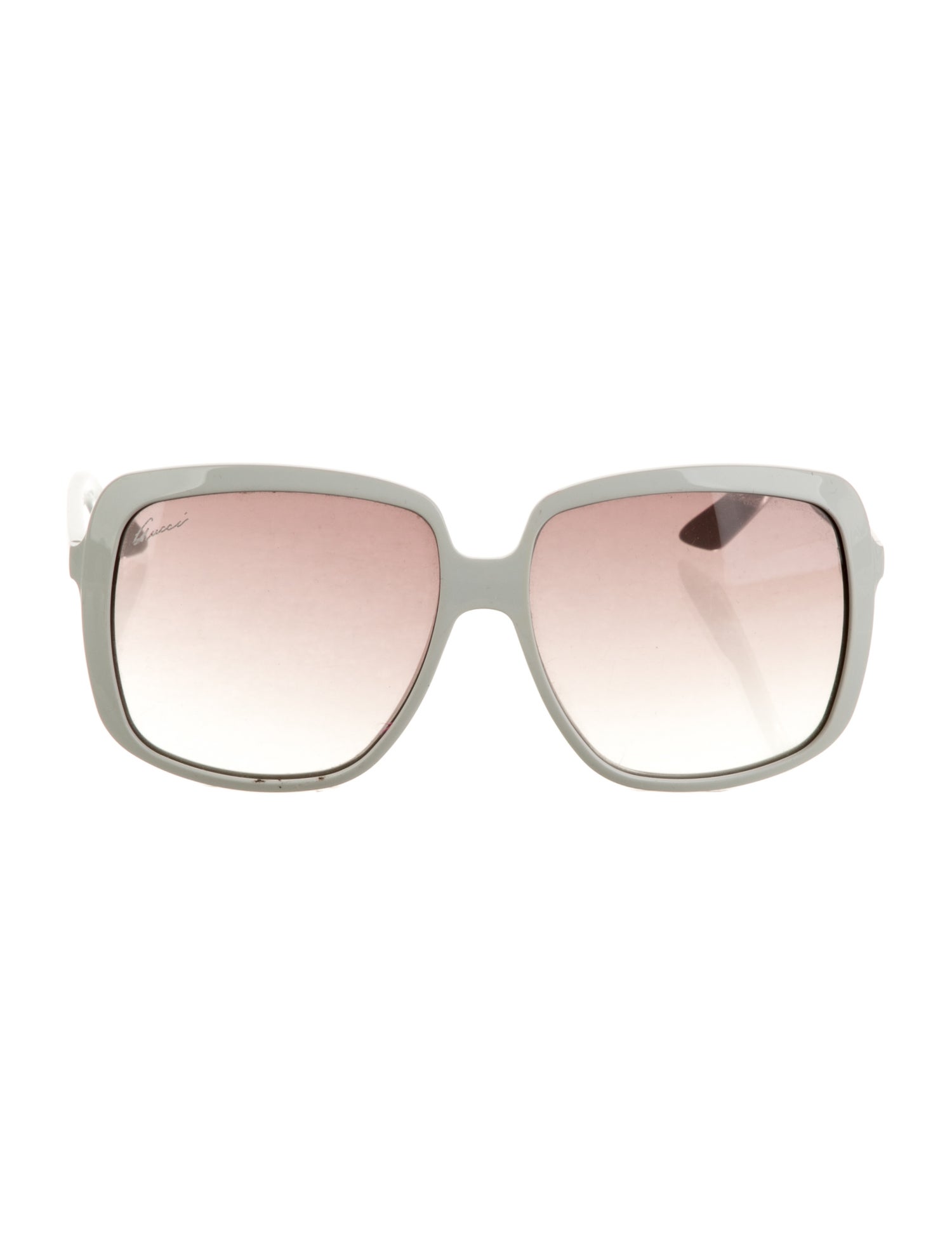 Gucci Bamboo Accent Oversize Sunglasses