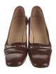 Gucci Horsebit Accent Leather Pumps