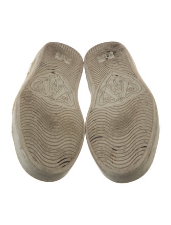 Gucci Web Accent Leather Sneakers