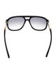 Gucci Double G Logo Oversize Sunglasses