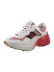 Gucci Leather Colorblock Pattern Chunky Sneakers