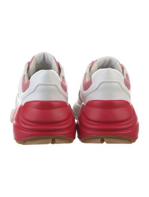 Gucci Leather Colorblock Pattern Chunky Sneakers