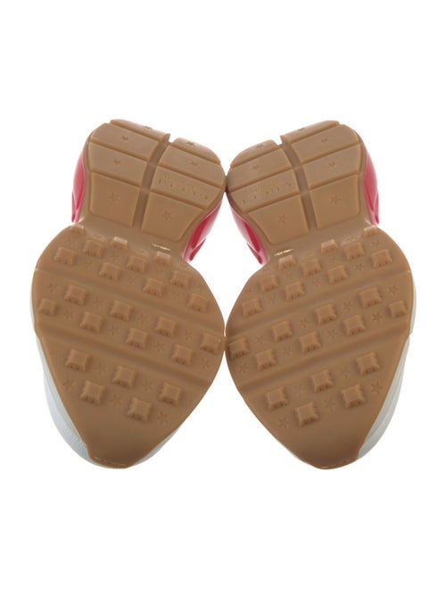 Gucci Leather Colorblock Pattern Chunky Sneakers