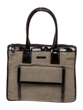 Gucci Canvas Top Handle Bag