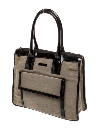 Gucci Canvas Top Handle Bag