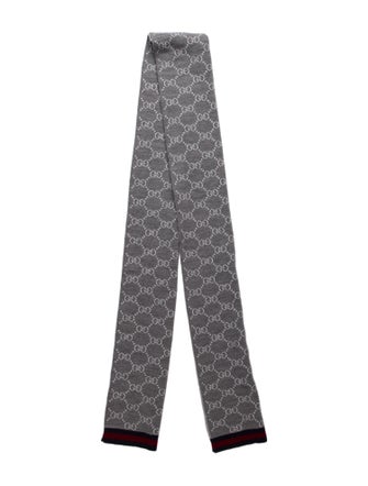 Gucci Wool GG Logo Scarf
