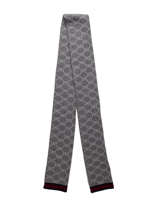 Gucci Wool GG Logo Scarf