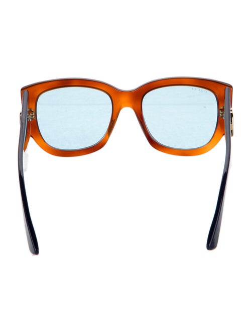 Gucci Interlocking G Logo Square Sunglasses