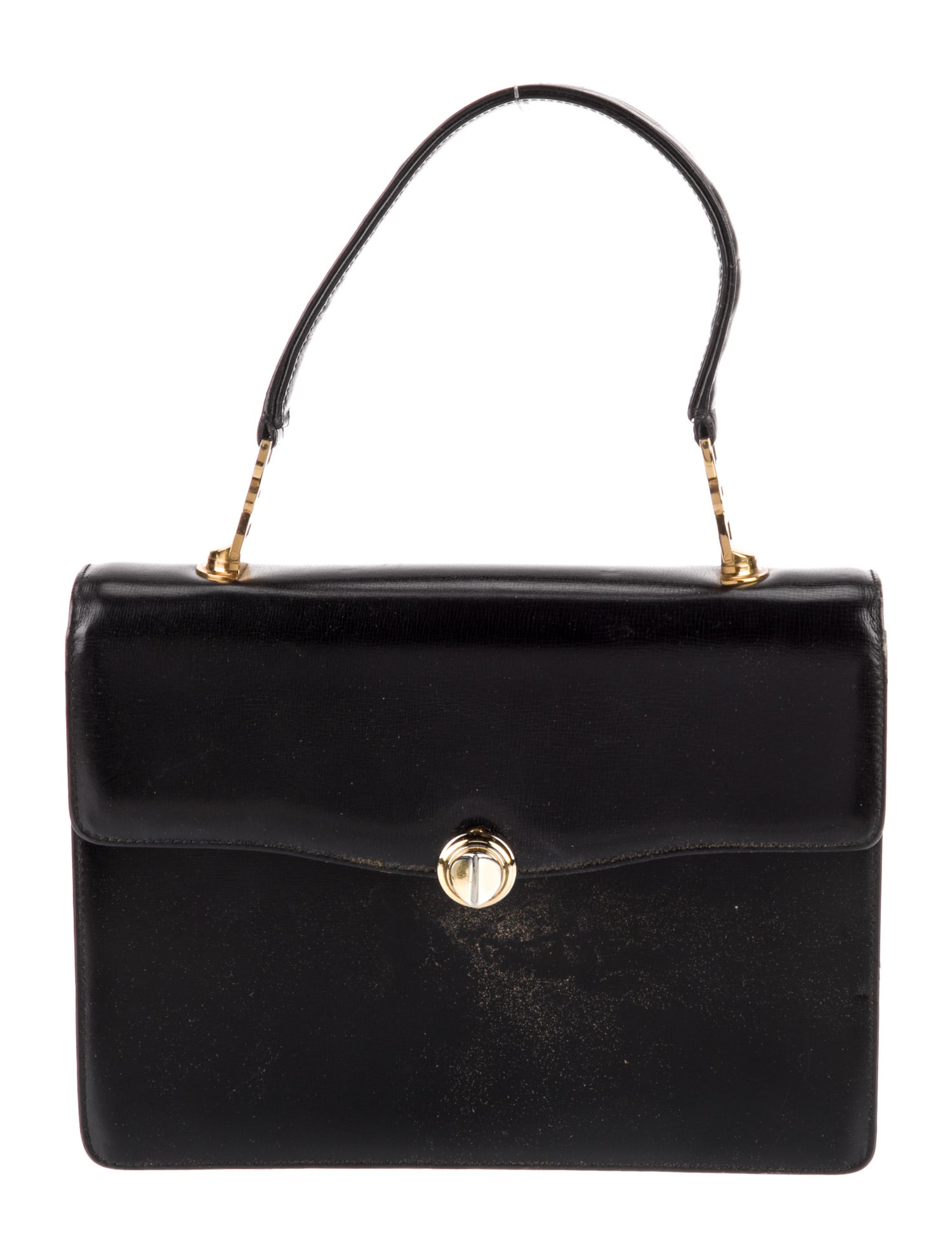 Gucci Leather Top Handle Bag