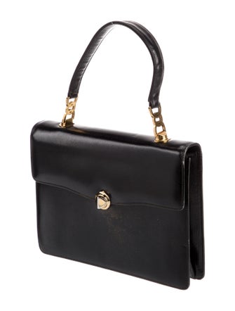 Gucci Leather Top Handle Bag