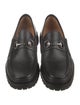 Gucci Horsebit Accent Leather Loafers