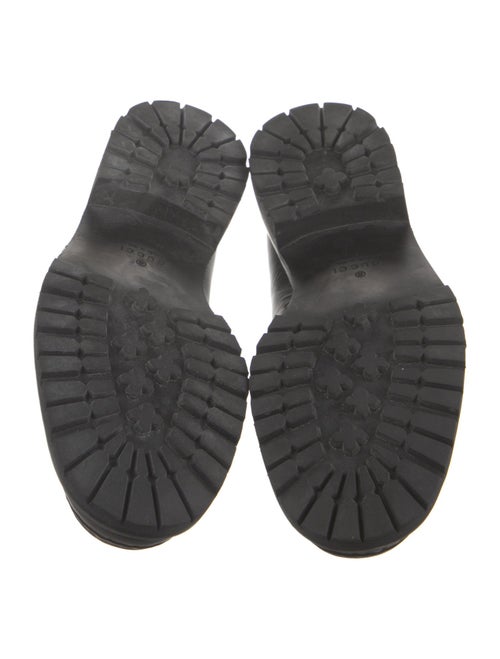 Gucci Horsebit Accent Leather Loafers