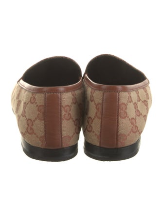 Gucci GG Canvas Canvas Loafers