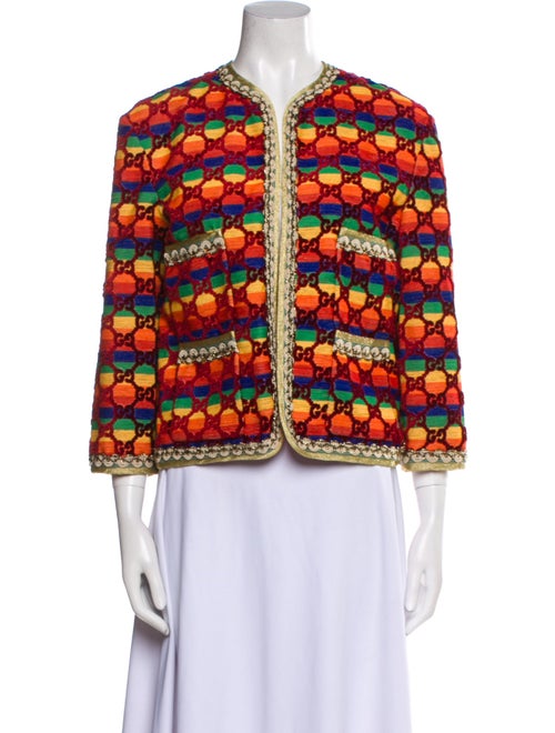 Gucci 2017 Printed Blazer