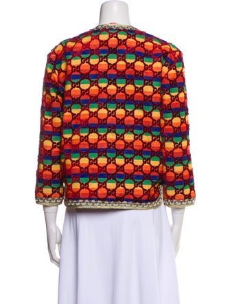 Gucci 2017 Printed Blazer