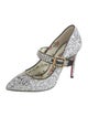 Gucci Glitter Glitter Accents Pumps