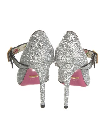 Gucci Glitter Glitter Accents Pumps