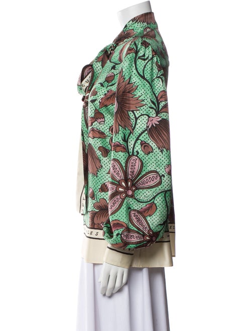 Gucci 2018 A Paris Chez Antoinette Poisson Blouse