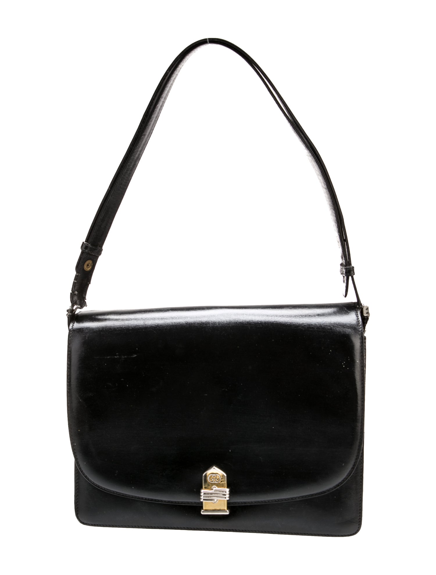 Gucci Leather Top Handle Bag