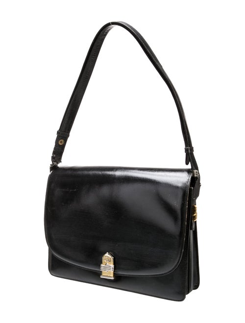 Gucci Leather Top Handle Bag