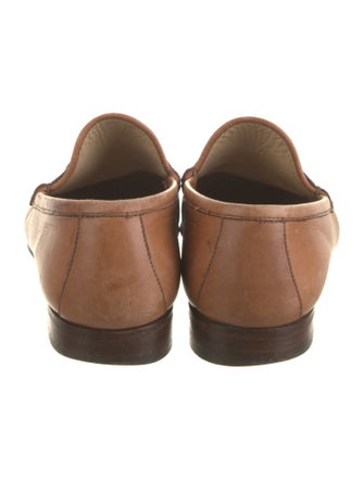 Gucci Horsebit Accent Leather Loafers