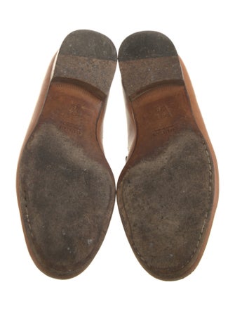 Gucci Horsebit Accent Leather Loafers
